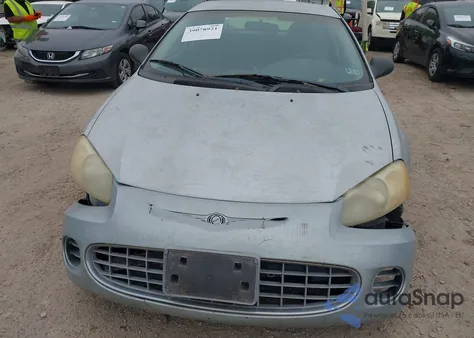 2001 Chrysler Sebring Lx из США, поврежденный, VIN 1C3EL46X51N632896